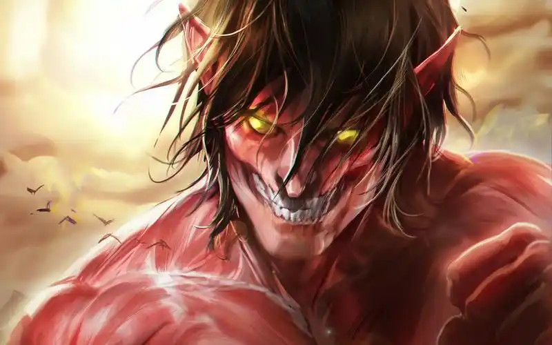 绘画艾伦进击的巨人绘画录像