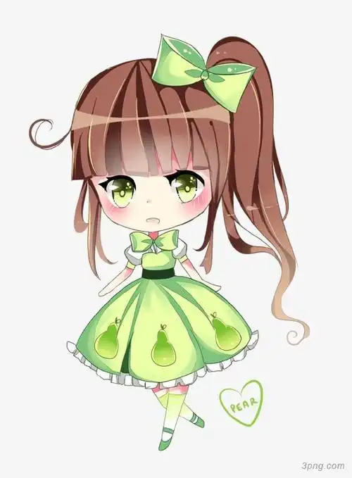 标签:少女壁纸小清新壁纸小清新q版美少女褐色马尾丝带清新q版人物