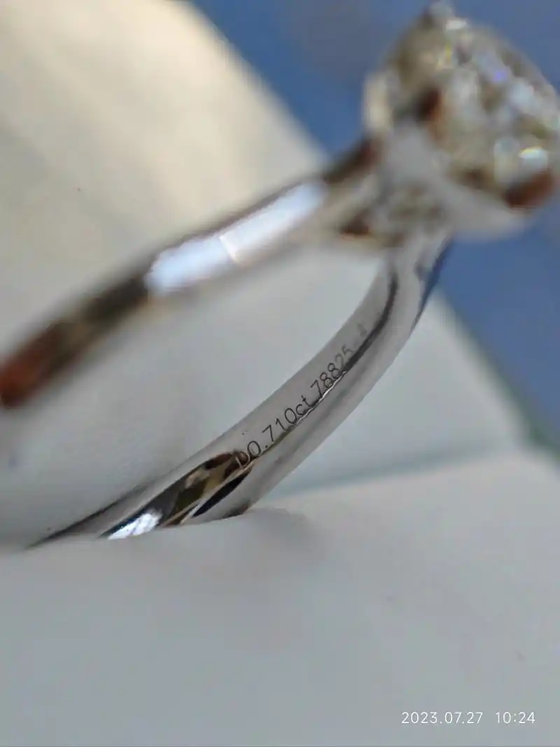 周大福绝版天鹅71分钻石戒指钻戒67圈口15号 周大福绝版天鹅71分