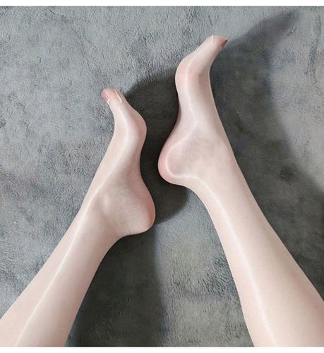 60马油袜油光油亮丝袜薄诱惑黑丝大码性感极光袜极光透明细腻高光连