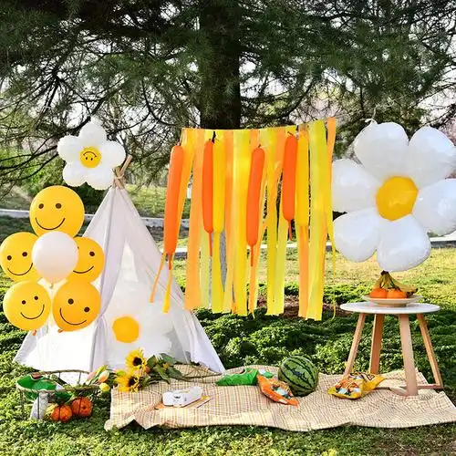 生日装饰场景布置挂布