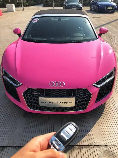 【图】audi r8 v10 spyder ‖ 粉色小姐姐们的专_奥迪r8论坛_汽车之家