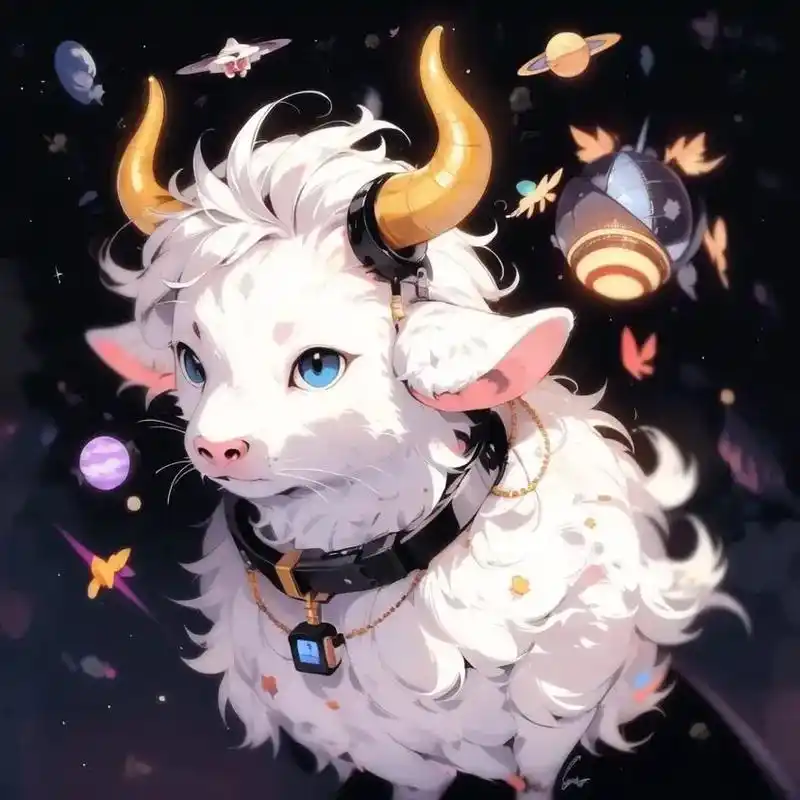 可爱的牛90.90头像#猛兽 #治愈系 #ai#3d二次元 - 抖音