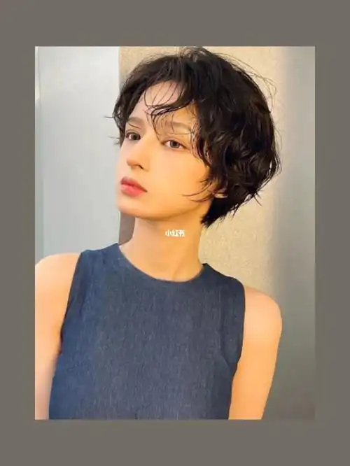 【日系超短发卷发】超a少年感99帅到爆