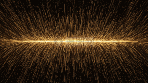 金色粒子gif图片素材