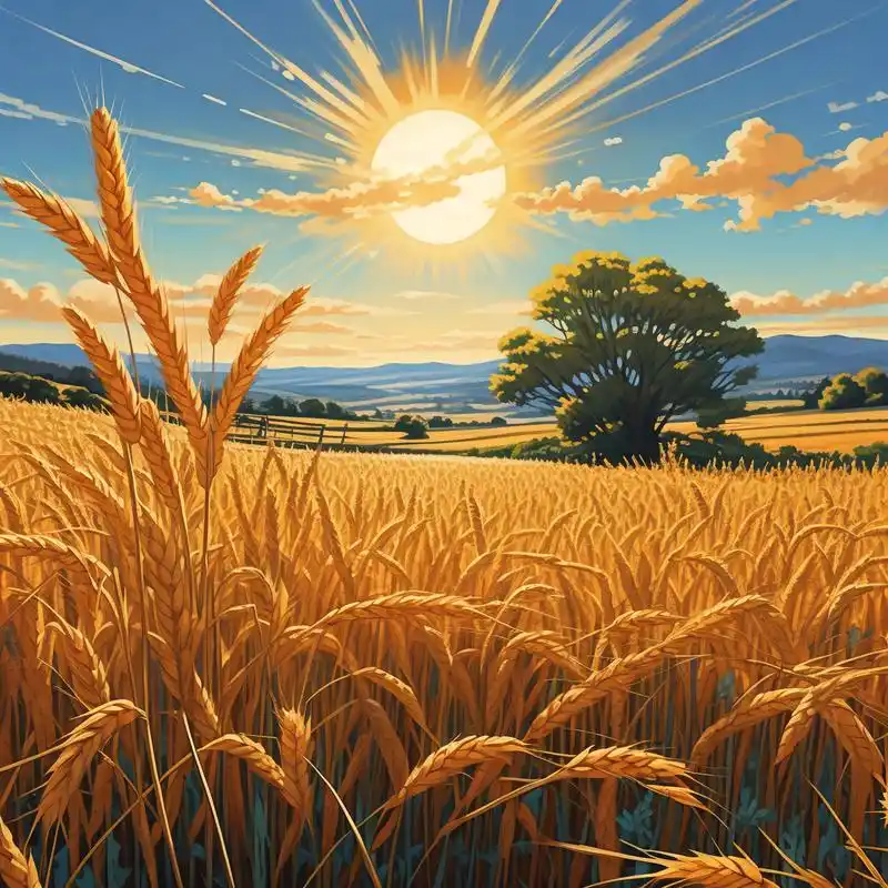 秋日头像94|暖阳下的金色麦田90