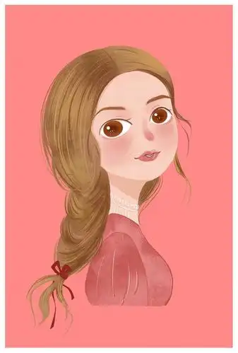 女生头像卡通形象 人像 美女 头像 卡通人物 女生头像 女孩手绘头像