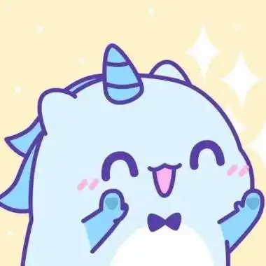 独角兽情侣头像一左一右