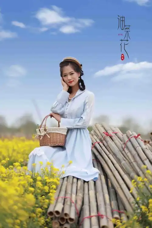 张也《家乡的油菜花》