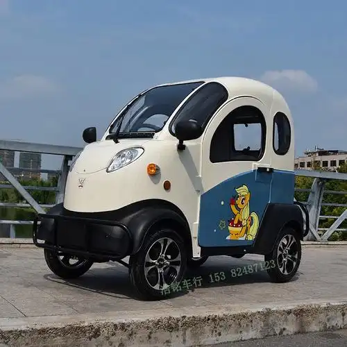 凯一路k5小型四电动车三人座成人家用接送孩子代步 套餐五:配二组30a