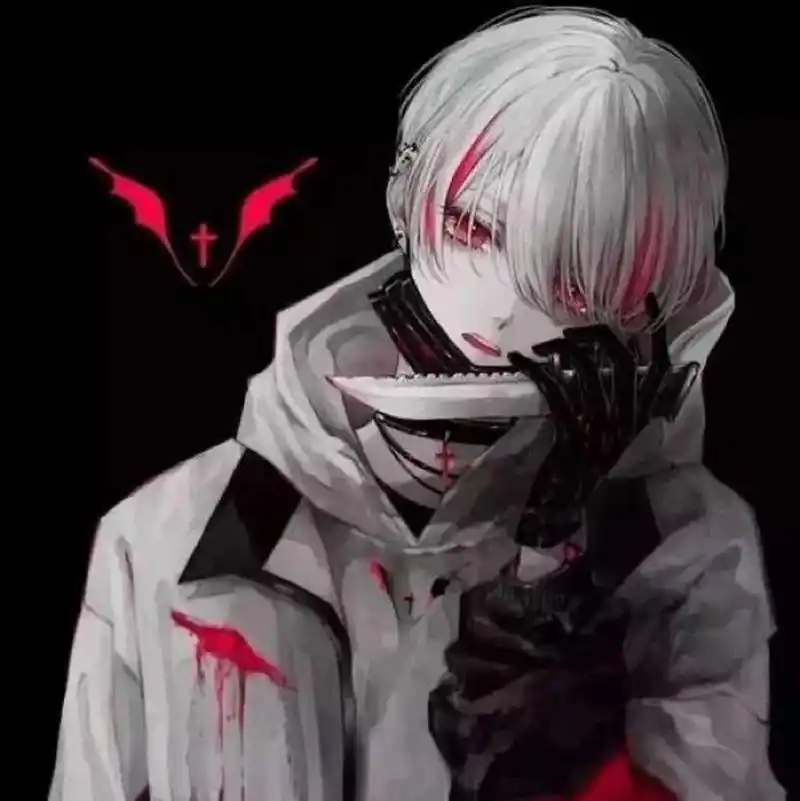 冷酷黑暗系男生头像!