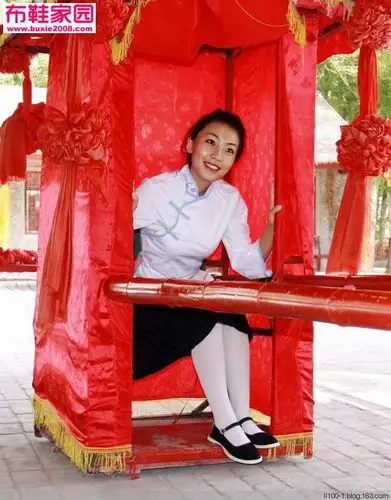 【布鞋情怀】朴素优雅的一带式布鞋(美女行专辑)(116p)