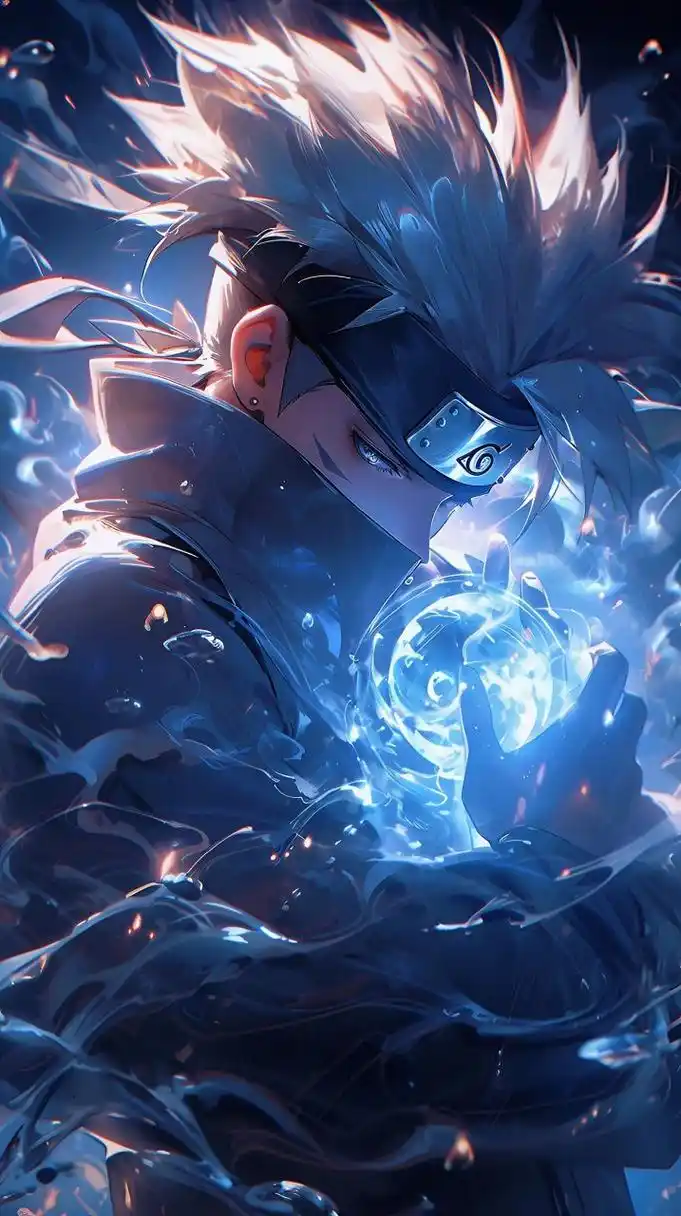 火影忍者|木叶村卡卡西|最帅的老师 作为第三代火影猛烈的弟子,卡卡西