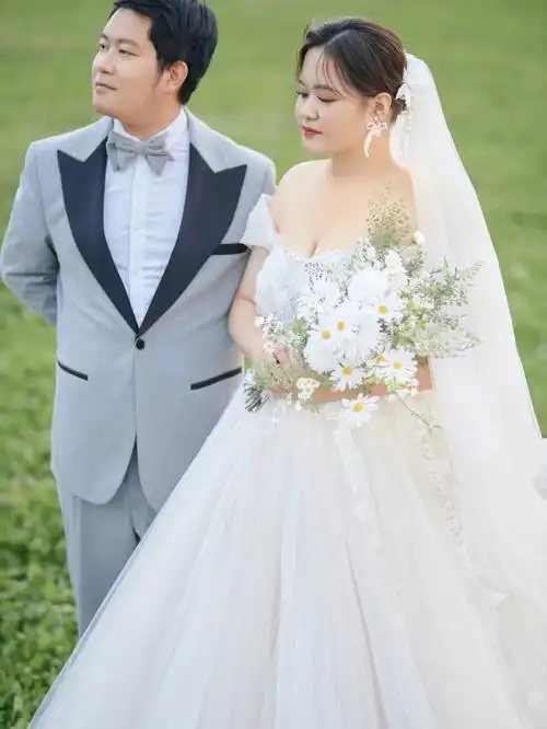 胖mm婚纱照