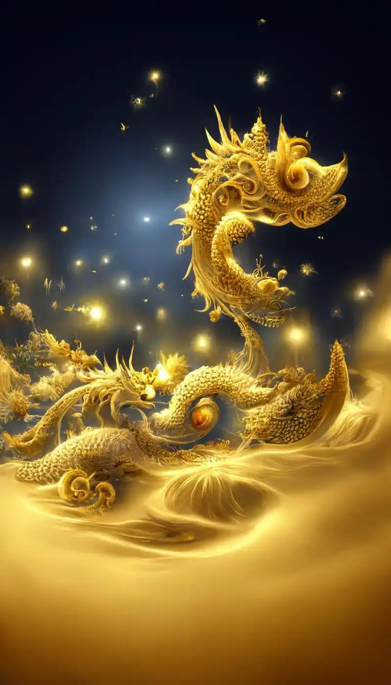 中国人不骗中国人,看到龙凤祥云和金色仙殿的 - 抖音