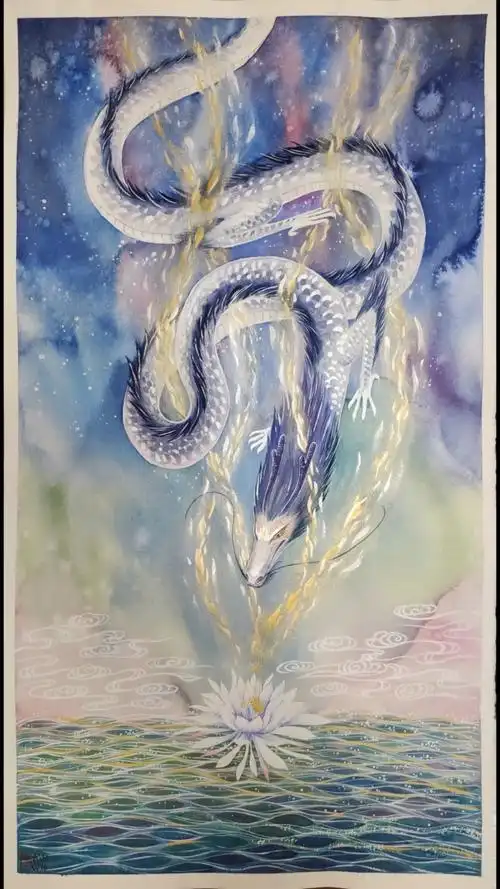 润玉本为九天应龙,终将身归天地,太上忘情.