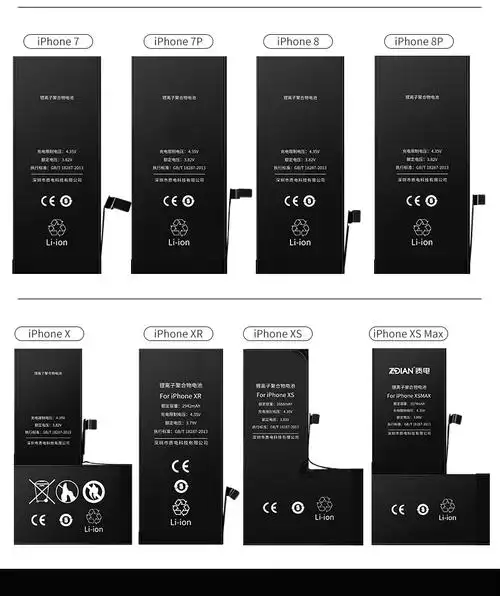 闪步适用于苹果x电池iphonex超大容量8plus睿络兴66s6sp电池7p适用