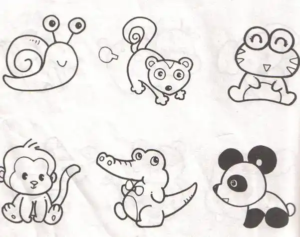 strong>简笔画 /strong>让家家有小画家女画家卡通简笔画步骤画法