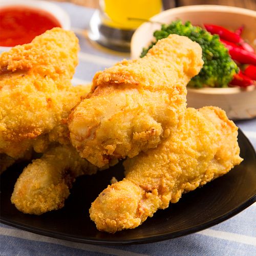 鸡腿嘉吉小吃油炸大鸡粉皮22个妙脆115g琵琶生鸡腿