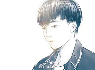 王俊凯tfboys王俊凯手绘少年初见cr