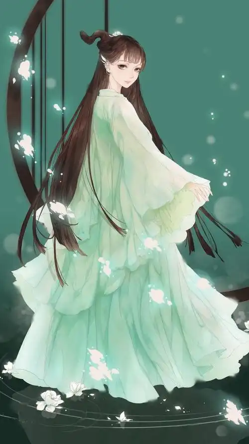 「优美古风图片」女子,少年,意境