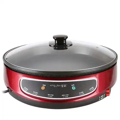 多星电煎锅_星箭单面电饼铛多星电煎锅烙饼机煎饼锅披萨锅烤饼锅大