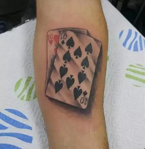 星影刺青:扑克牌纹身含义及扑克解析,看完你还敢称自己是高手吗