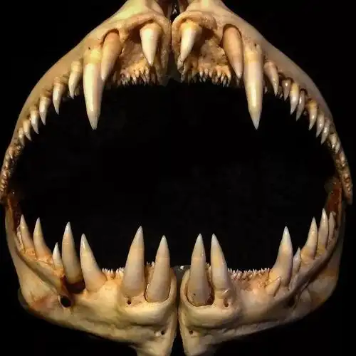 25种深海大河怪物,吓得我都不敢游泳了!_牙齿