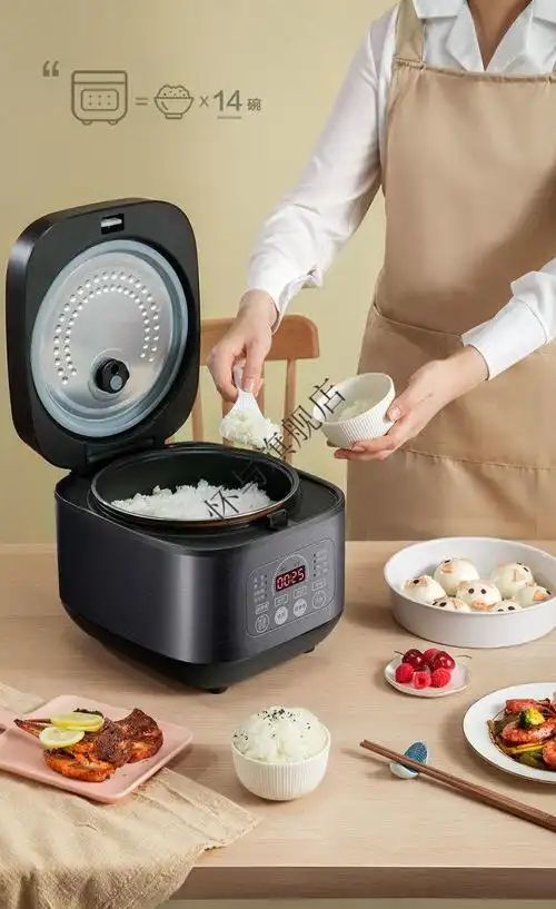 苏泊尔电饭锅家用34l电饭煲多功能全自动智能球釜5l大容量煮饭锅5l