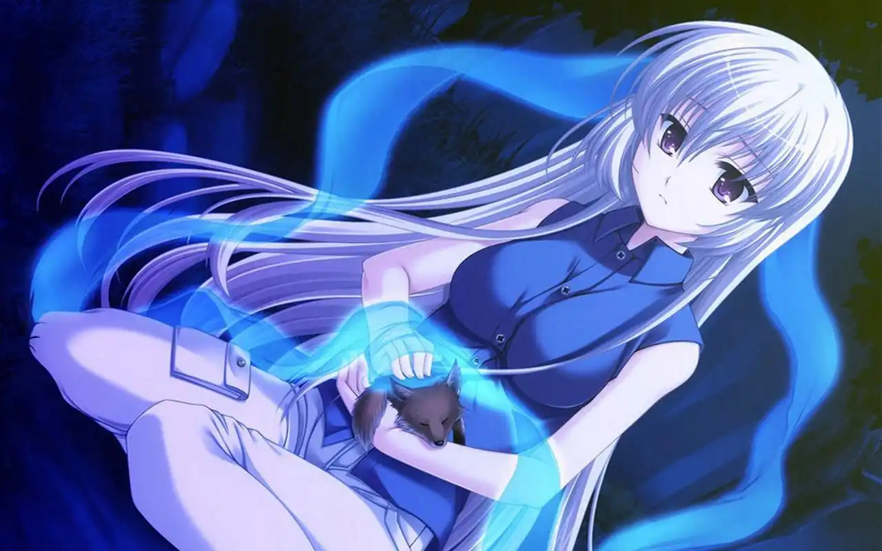 唯美动漫美少女图片电脑壁纸,卡通动漫,美女,唯美,动漫,高清,二次元