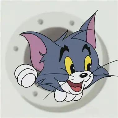 手绘情侣头像卡通可爱一对,美好的生活会慢慢如期而至