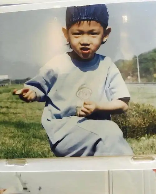 小时候的边啵甜