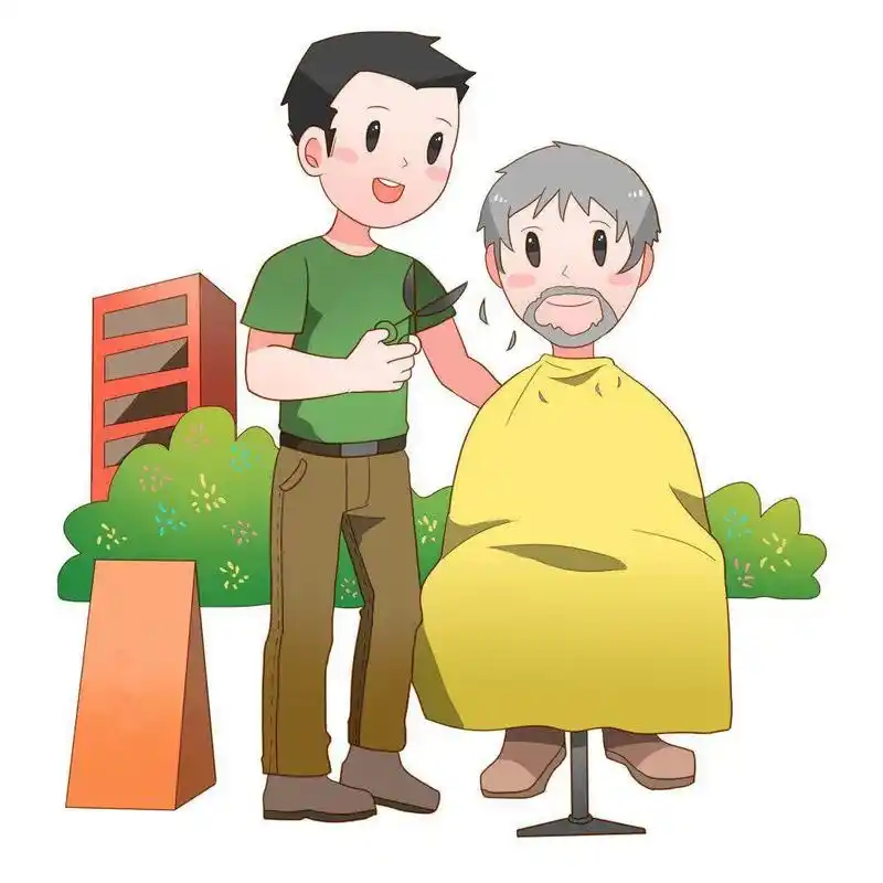 今天下午宝山这里可以免费理发修补衣物全科义诊啦