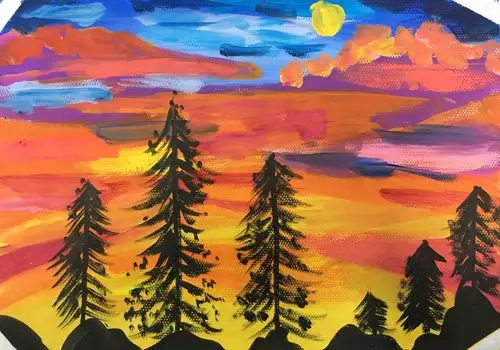 【绘画色彩社团】吕妍雅作品