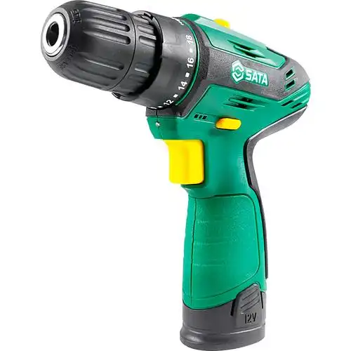 世达12v锂电手电钻电动螺丝刀手持式家用充电式起子机打孔机工具