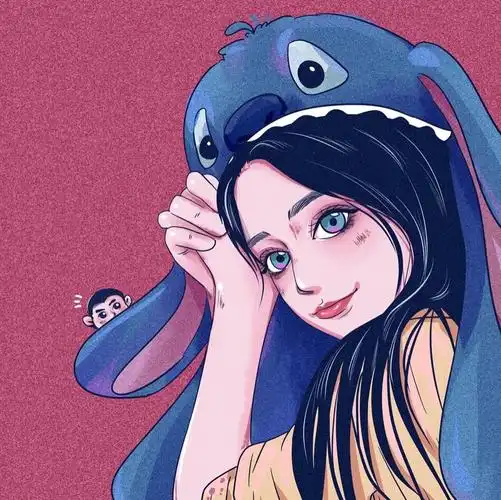 手绘女生头像可爱头像#动漫头像#可爱头像# 闺蜜头像#朋友圈背景图