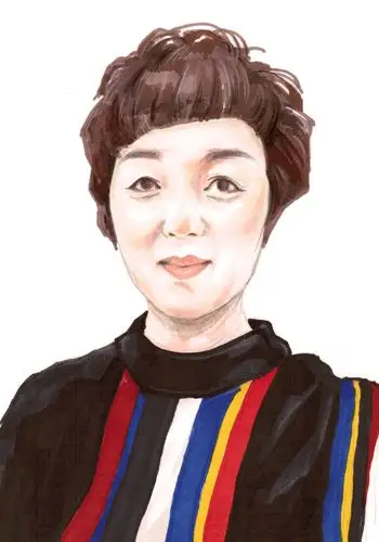 一个牛逼的朋友画的我妈妈  马克笔