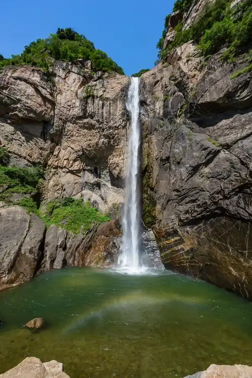 全域旅游南召"全国摄影大展征稿区 69 百尺潭里瀑竞秀
