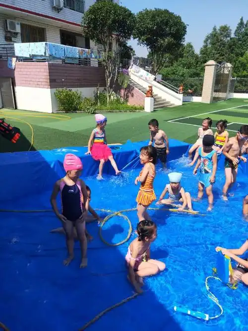 清凉一夏 快乐玩水——新塘幼儿园玩水活动