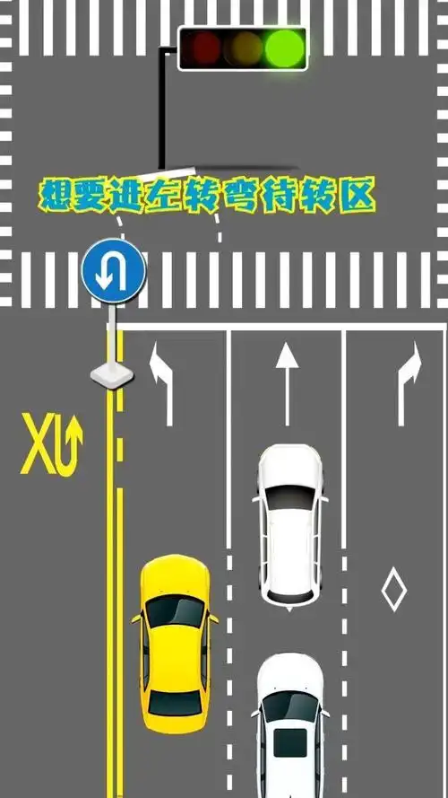 进入左转弯待转区一定要注意的事项