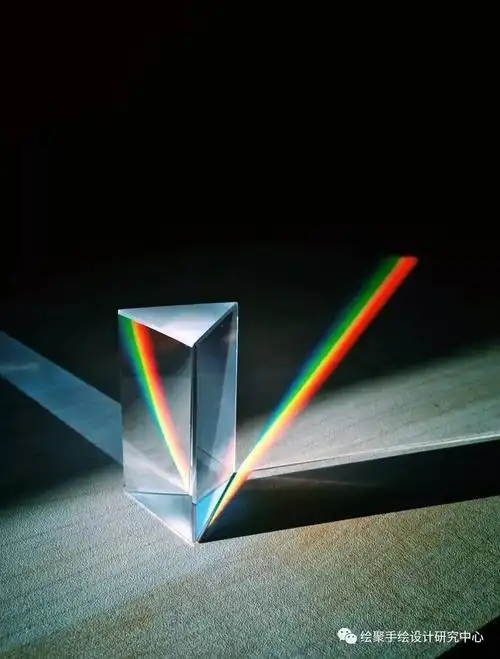 公元1666年,一次偶然的机会,牛顿发现太阳光在经过三棱镜后,会被分散