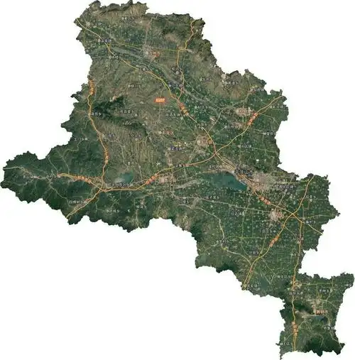 河南省平顶山市谷歌高清卫星地图下载