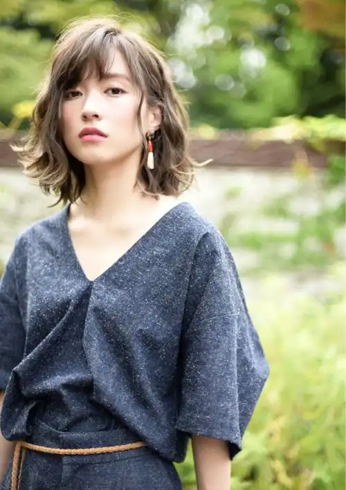 日系发型 | 齐肩短发