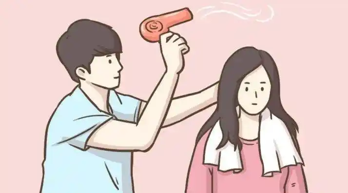 当女朋友洗完头,你该怎么帮她吹头发?no.2答案:b.洗头和脱发没关系.