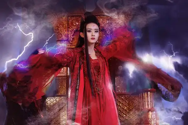 《花千骨》赵丽颖逆袭开挂 红衣妖神霸气出世