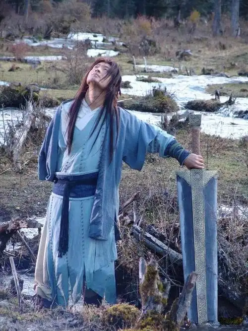 张纪中版《神雕侠侣》拍摄现场