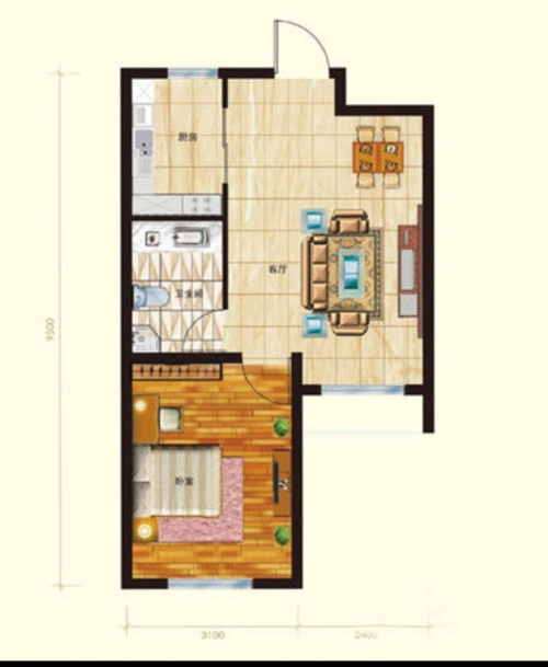 求各位大神看看,怎么一居改两居