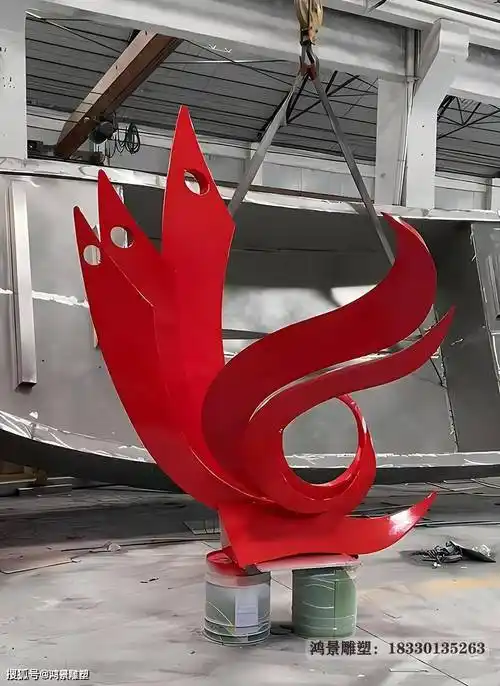 景观不锈钢凤凰雕塑造型:城市广场的灵魂_艺术_守护者_处理