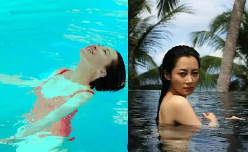 蒋欣穿泳装本想上演出水芙蓉,却成恐怖片,相比之下许晴成大赢家