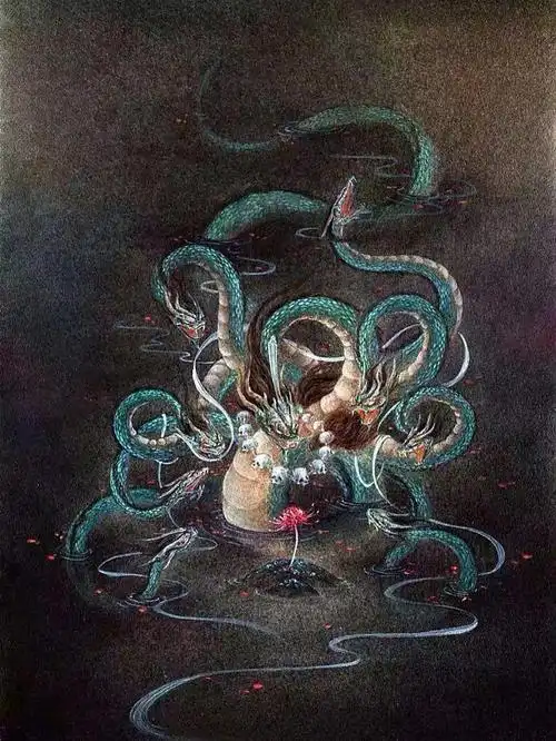 上古大妖九头相柳